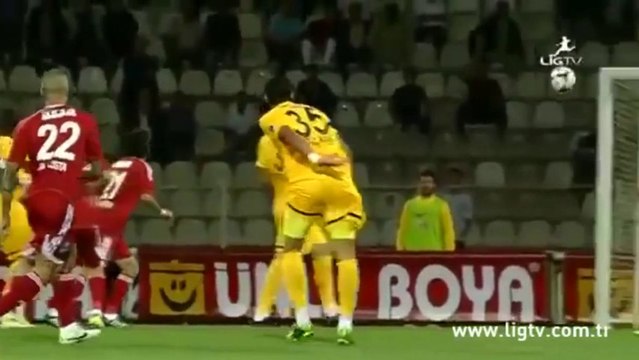 Une mine de plus de 30 mètres qui finit en lucarne !