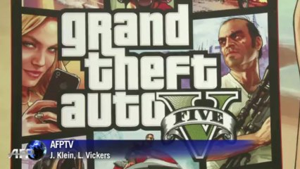 'Grand Theft Auto V' hits streets in brash debut