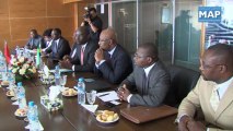 Fouad Douiri s'entretient avec le ministre de l'Industrie et des mines du Gabon