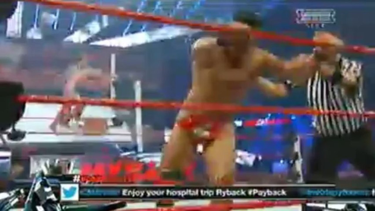 Alberto Del Rio vs Rob Van Dam HD match