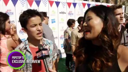 Aramis Knight at Variety Power of Youth 2013