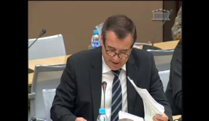 Assemblée nationale - Audition de M. Philippe Wahl, question de Frédéric Barbier