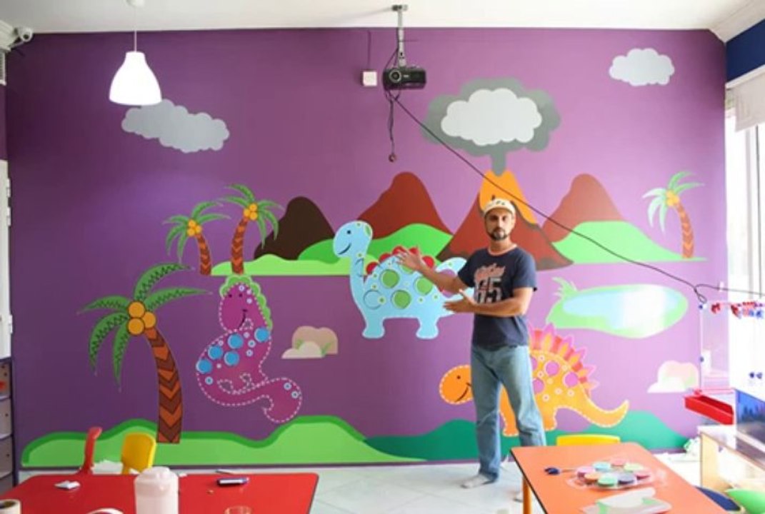 Kid Room Prehistoric Dinosaurs Wall stickers and wall mural