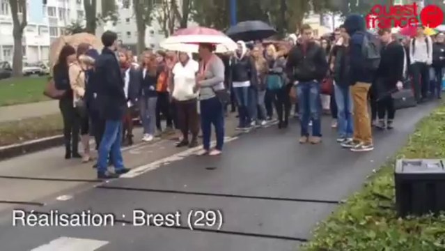 Marche silencieuse pour Perrine - 350 personnes