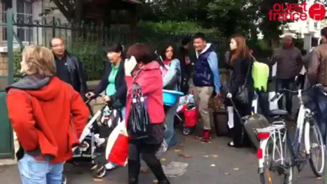 Squat de la rue de Bayeux évacué - 19 familles vivaient dans cet immeuble réquisitionné