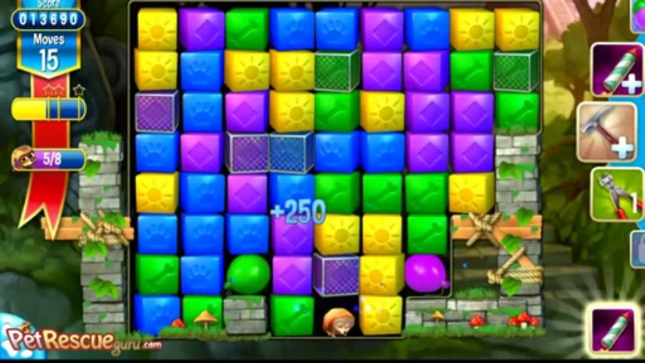 Pet Rescue Saga level 30 walkthrough