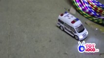 WWW.TOYLOCO.CO.UK Battery Operated Police Van With Sound And Music 1286