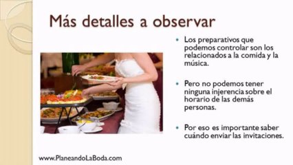 Consejos para organizar una boda