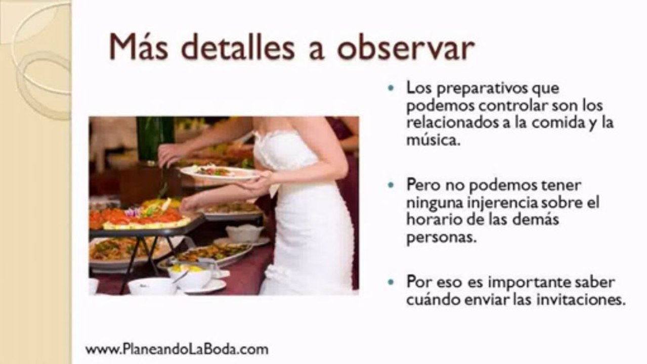 Consejos para organizar una boda