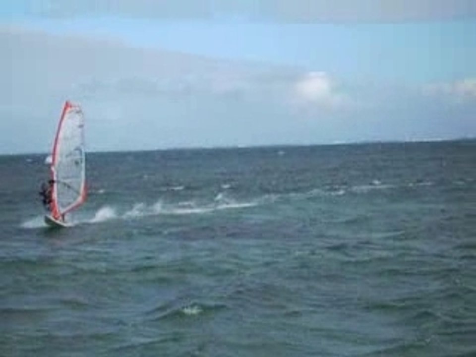 Dan windsurfing in mauritius