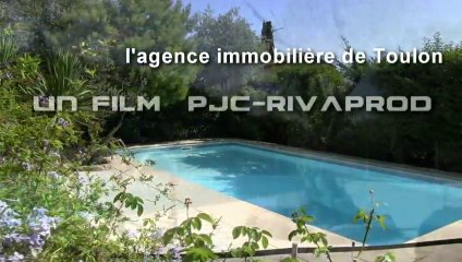 A VENDRE VILLA AVEC PISCINE VUE MER LA GARDE - immobiliere toulon - IBOX