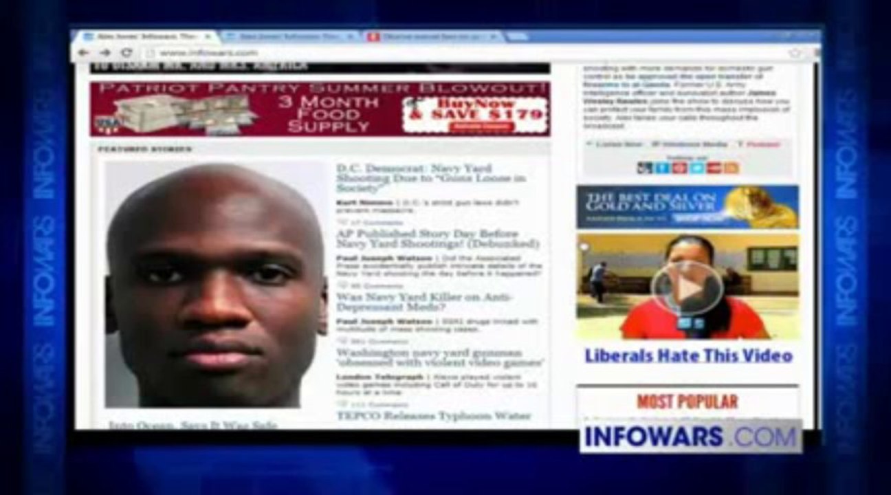 Paul Joseph Watson @ The Alex Jones Show [Infowars 17-Sep-2013](Commercial Free)