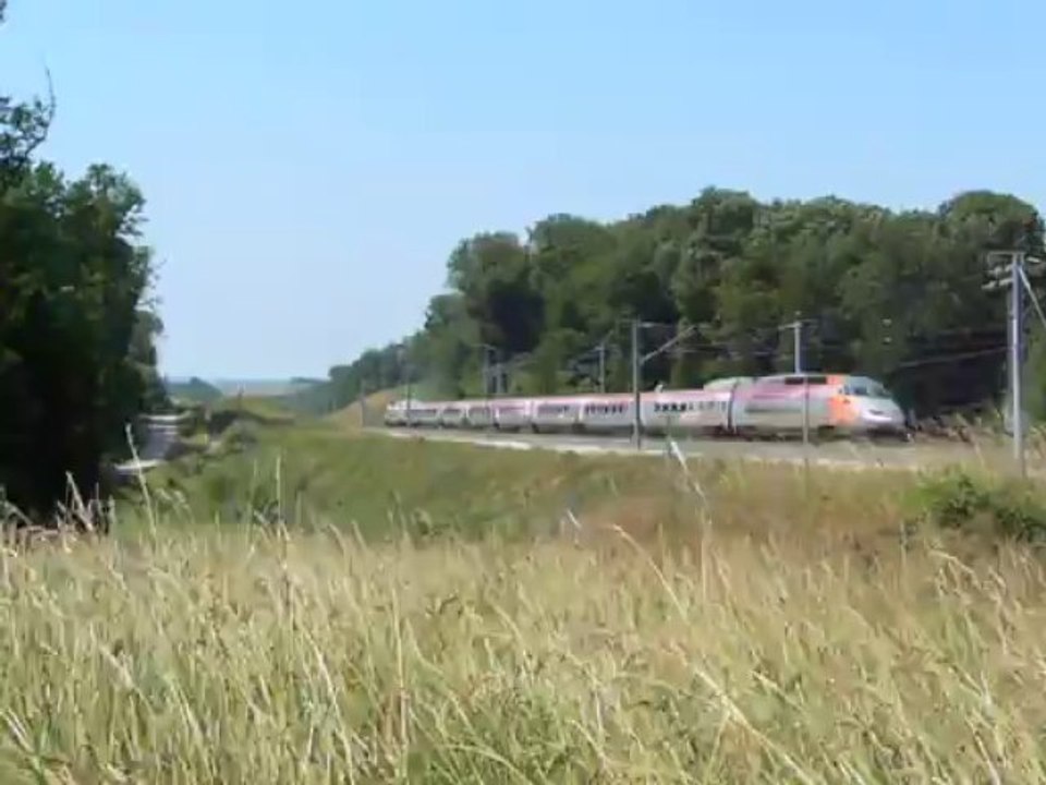 La rame de contrôle IRIS 320 sur la LGV RR