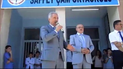 MİLLETVEKİLİ TEMEL COŞKUN'UN SAFFETÇAM ORTAOKULUNDA ÖĞRENCİLERE YAPTIĞI KONUŞMA VİDEOSU