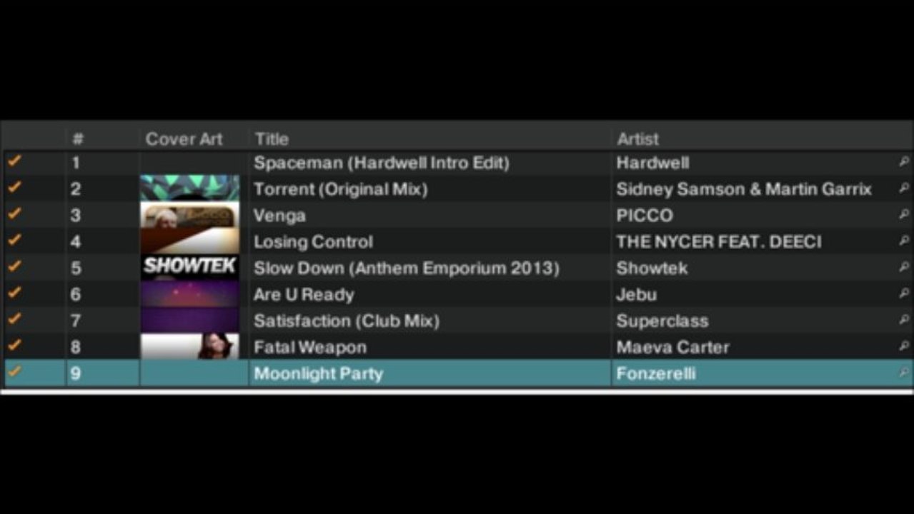 Set n°4 du 17-09-13 : Mashup Clubing