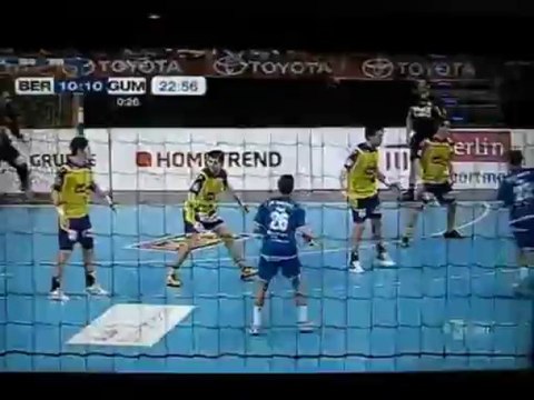 But Kentin Mahé -Füchse Berlin - Gummersbach / Handball Bundesliga