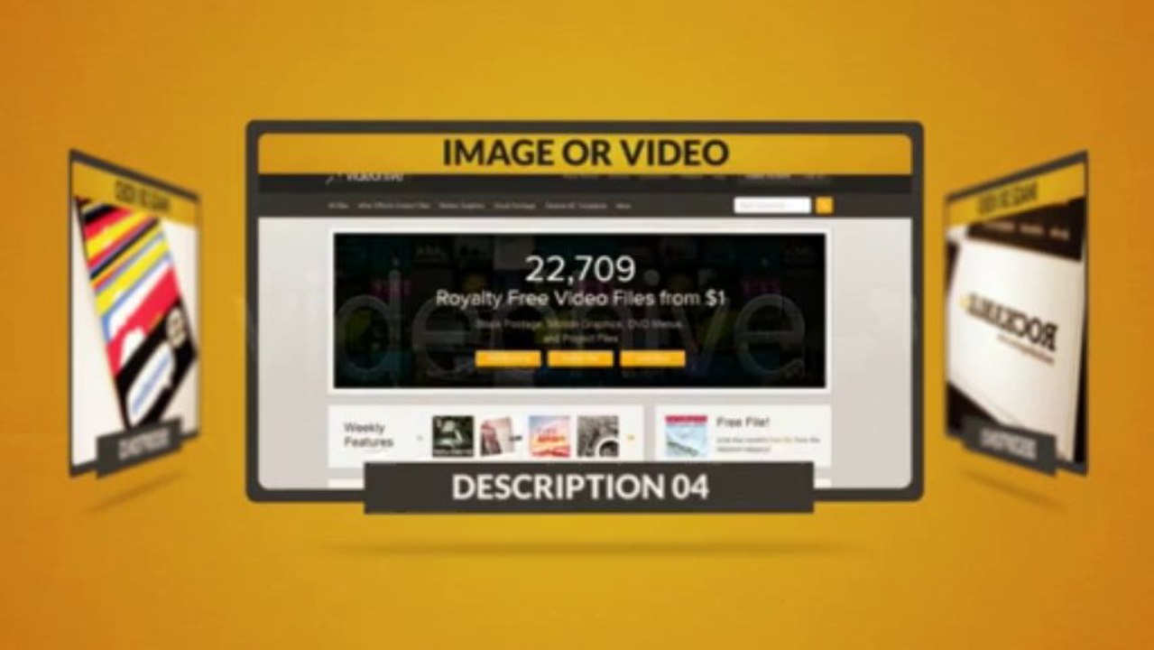 Create Your Service Prodact Website Promo - After Effects Template