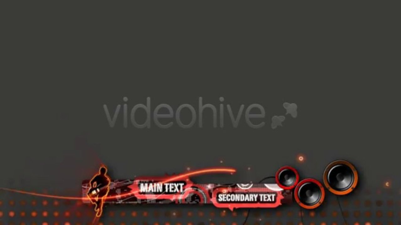 Lower Third Music - After Effects Template