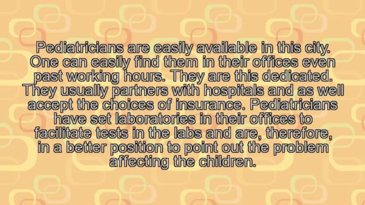 Pediatrician Fresno And Their Importance Concerning Treatment Of Children