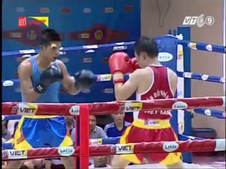 Boxing: Trận 2- Võ sĩ Trần Quốc Thái (Quân khu 7) - Võ sĩ Nguyễn Văn An (Nghệ An)