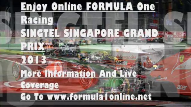 F1 SINGTEL SINGAPORE GRAND PRIX 20-22 Sep 2013 Full HD
