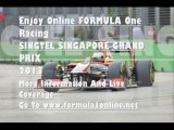 F1 SINGTEL SINGAPORE GRAND PRIX Race 20-22 Sep 2013 Full HD Stream