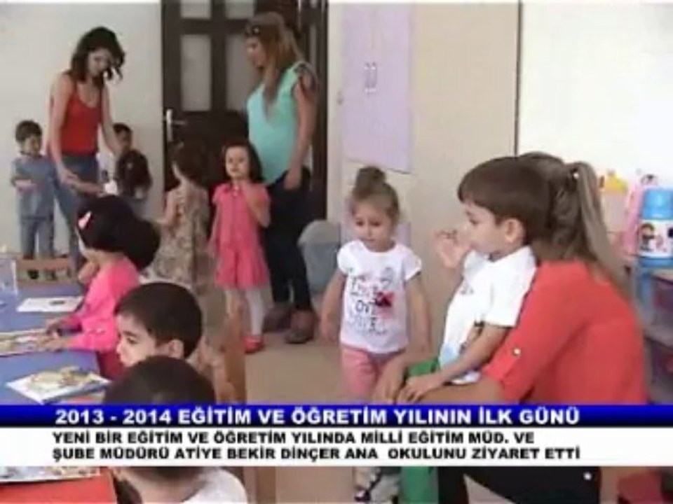 ATİYE BEKİR DİNÇER ANA OKULUNDAN GÖRÜNTÜLER