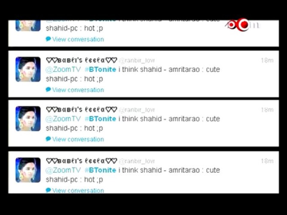 Who do you think Shahid makes the best on-screen pair with? | Twitter response #BTonite