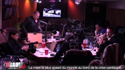 La mère la plus speed du monde au bord de la crise cardiaque - C'Cauet sur NRJ