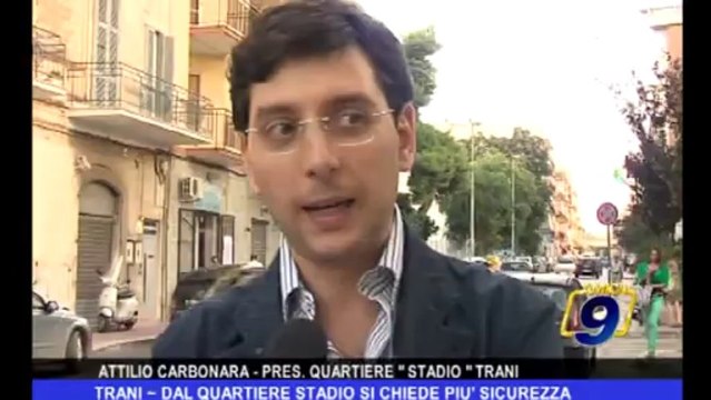 Trani | Dal quartiere stadio si chiede più sicurezza
