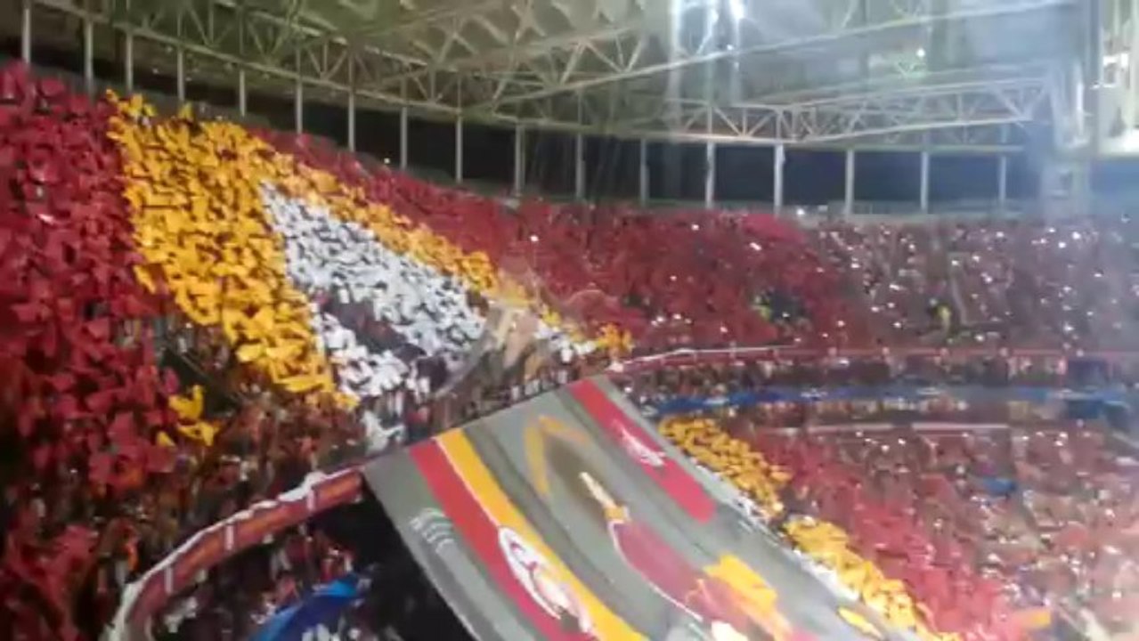 galatasaray real madrid kareografi 17.09.2013