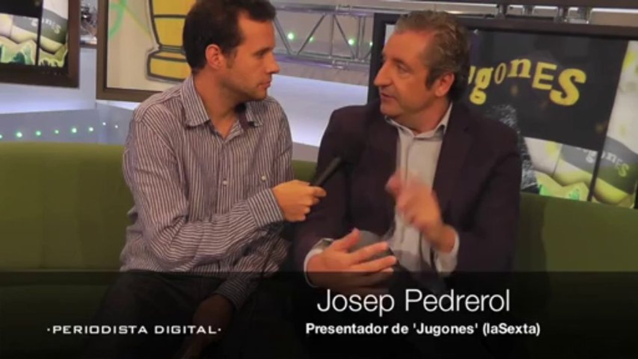 Josep Pedrerol - Presentación de 'Jugones' (laS...