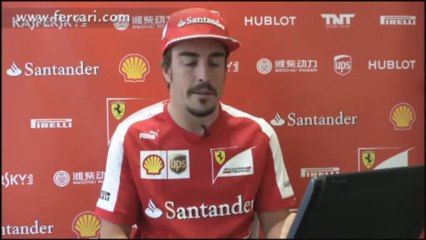 Ferrari: Giro di pista di Singapore