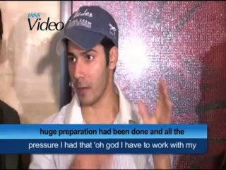 Varun feels no pressure under father