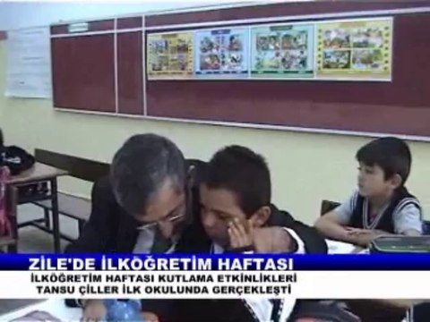 ZİLE DE İLK ÖĞRETİM HAFTASI KUTLAMA ETKİNLİKLERİ
