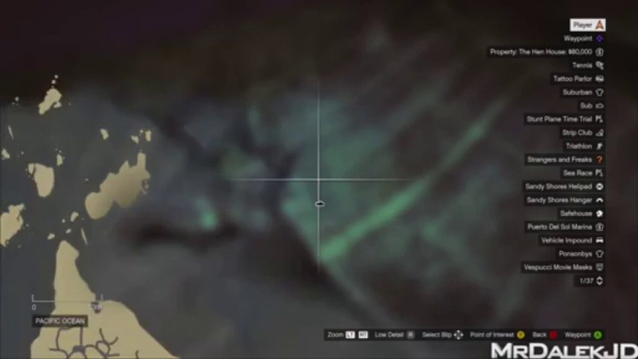 GTA 5 EASTER EGG - Underwater Alien UFO! (Grand Theft Auto V Easter Egg)