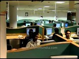 Indian BPO employees interacting with international clients over the phone