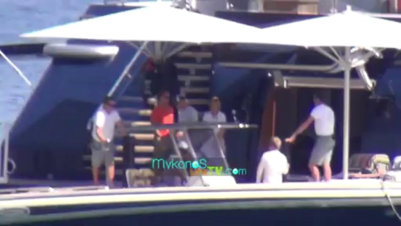 Michael Schumacher in Mykonos Island (Greece)