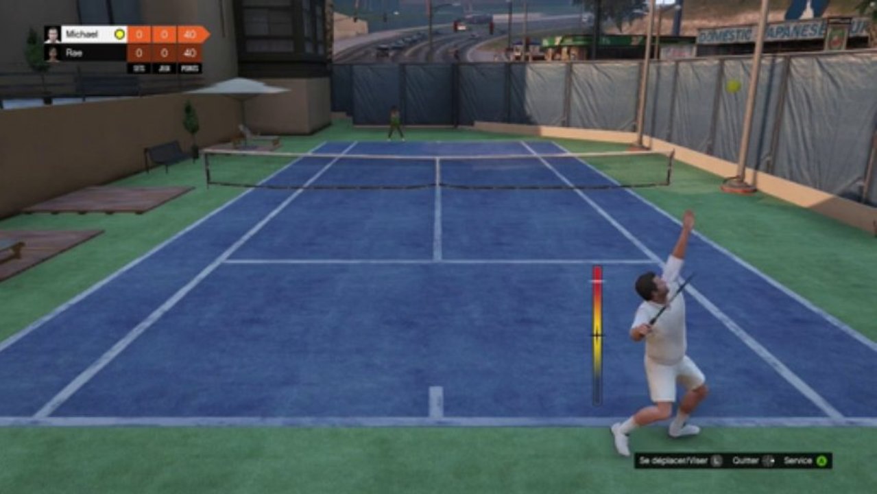 (thegamer) gta v  activité tennis
