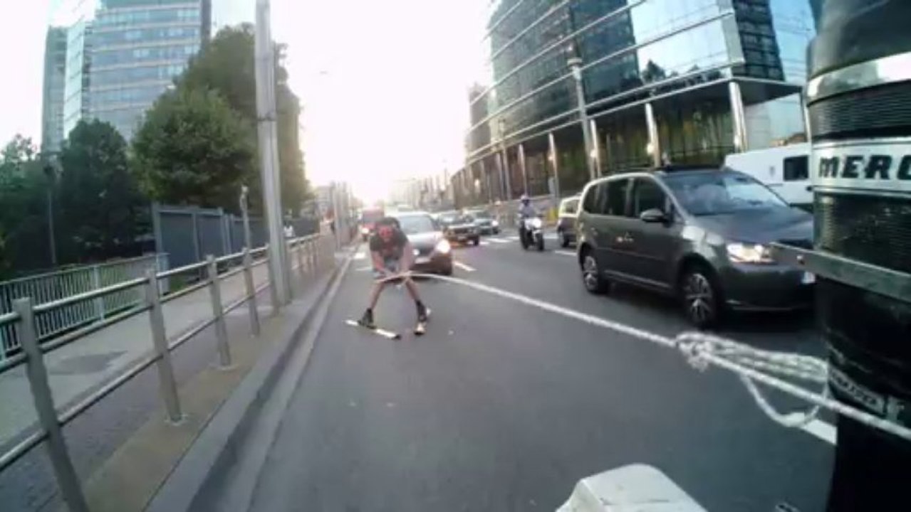 michael dufour - Ski rue de la Loi - 2013