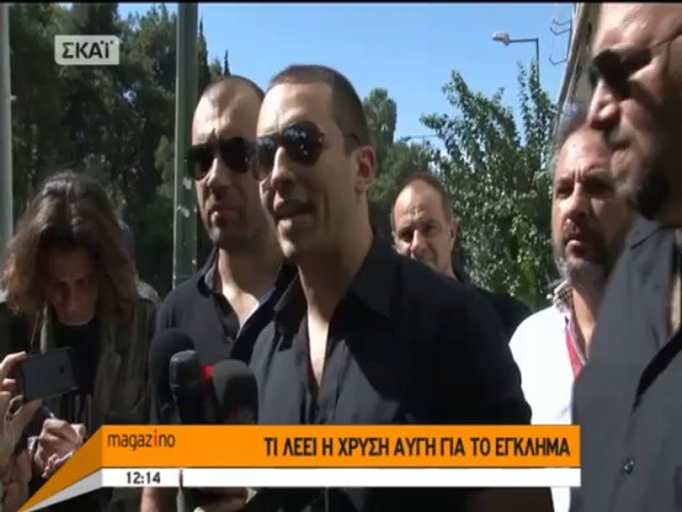 Δηλώσεις Κασιδιάρη για έφοδο ΕΛ.ΑΣ στα γραφεία της Χρυσής Αυγής