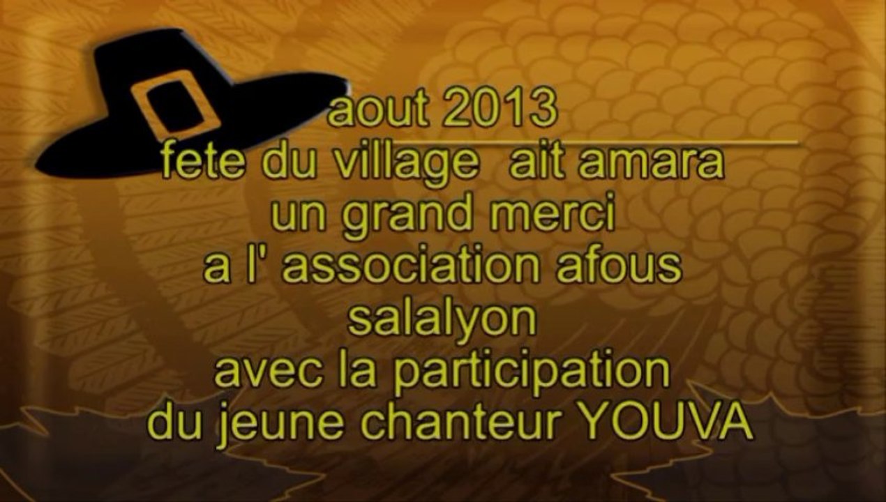 AKFADOU  FETE DU VILLAGE AIT AMARA 2013