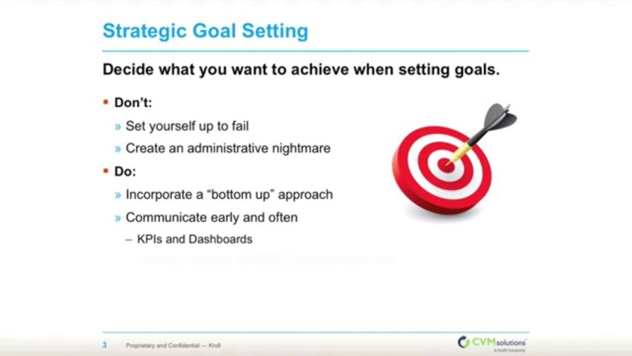 Supplier Diversity Best Practices- Goal Setting