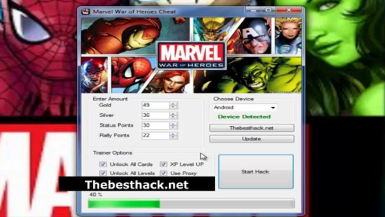 Marvel War of Heroes Cheat Hack [September 2013]