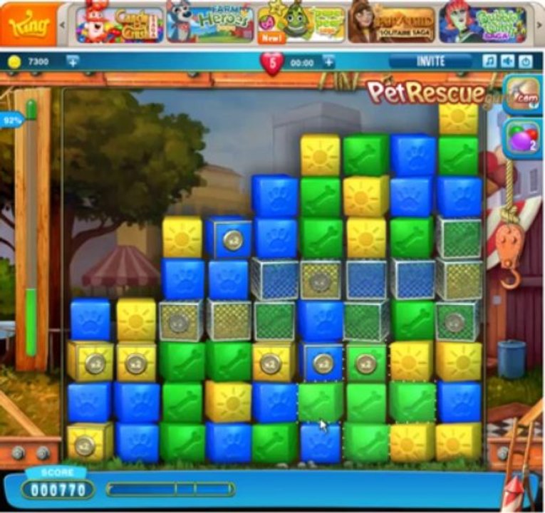 Pet Rescue Saga Level 16