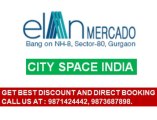 Elan Mercado Gurgaon%#-9871424442-%#elan food court sector 80