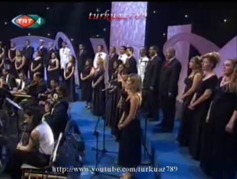 TÜRK KIZILAYI TÜRK MÜZİĞİ KOROSU-Ben gamlı hazan sense bahar dinle de vazgeç