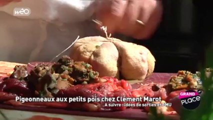 La recette de Yannick : pigeonneaux aux petits pois