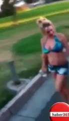 Genç Kıza Fena Şaka Yaptılar