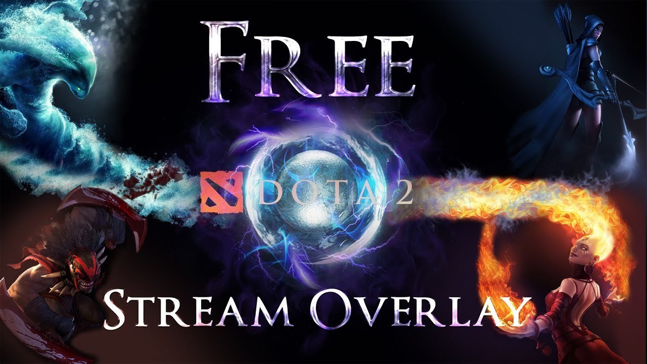 Free Dota 2 UI Stream Overlay Pack 2 ( Download in Description )